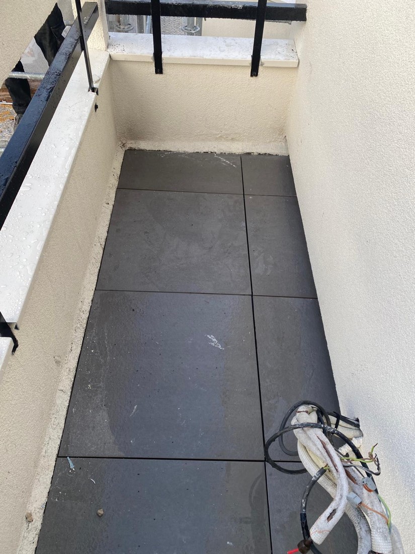 Toiture-terrasse après réfection de l'étanchéité à Saint-Fargeau-Ponthierry